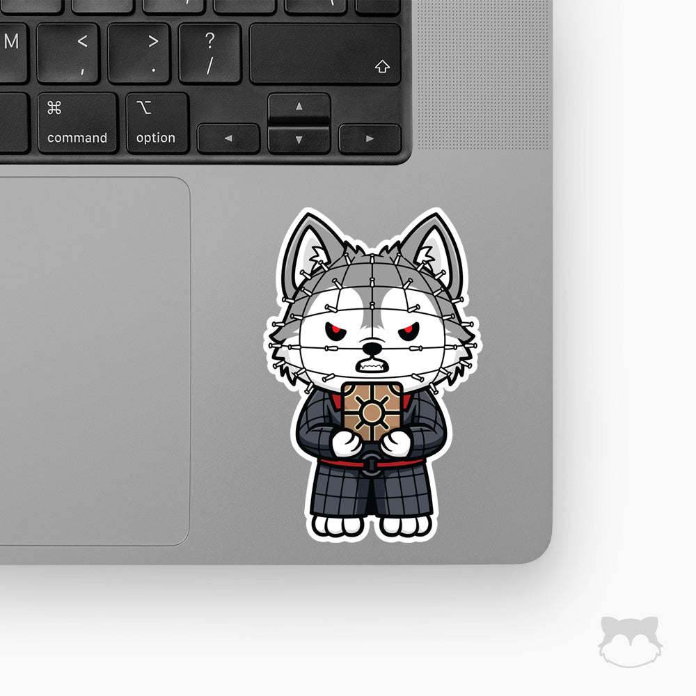 Fluffraiser Sticker