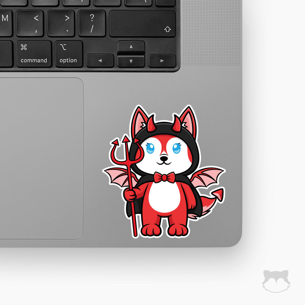 She Devil Halloween Sticker