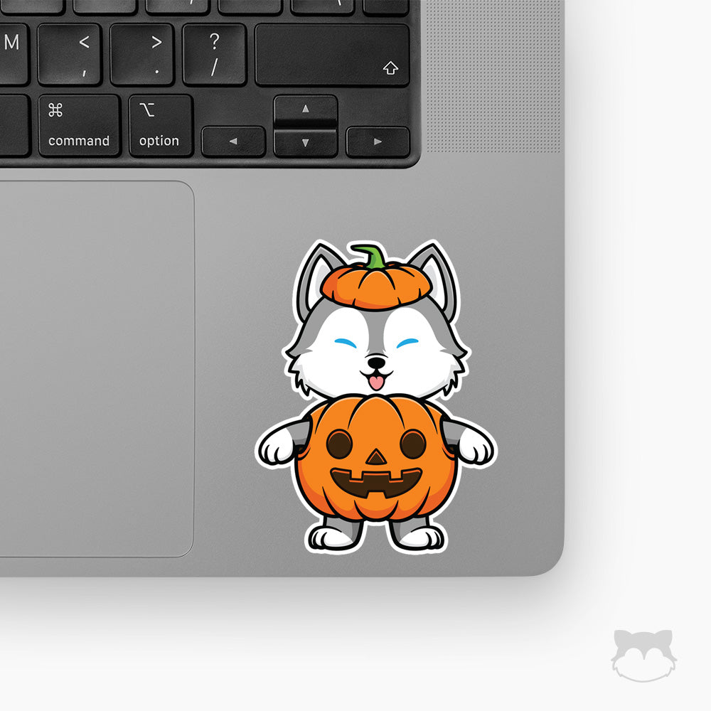 Punkin Chunkin Halloween Sticker