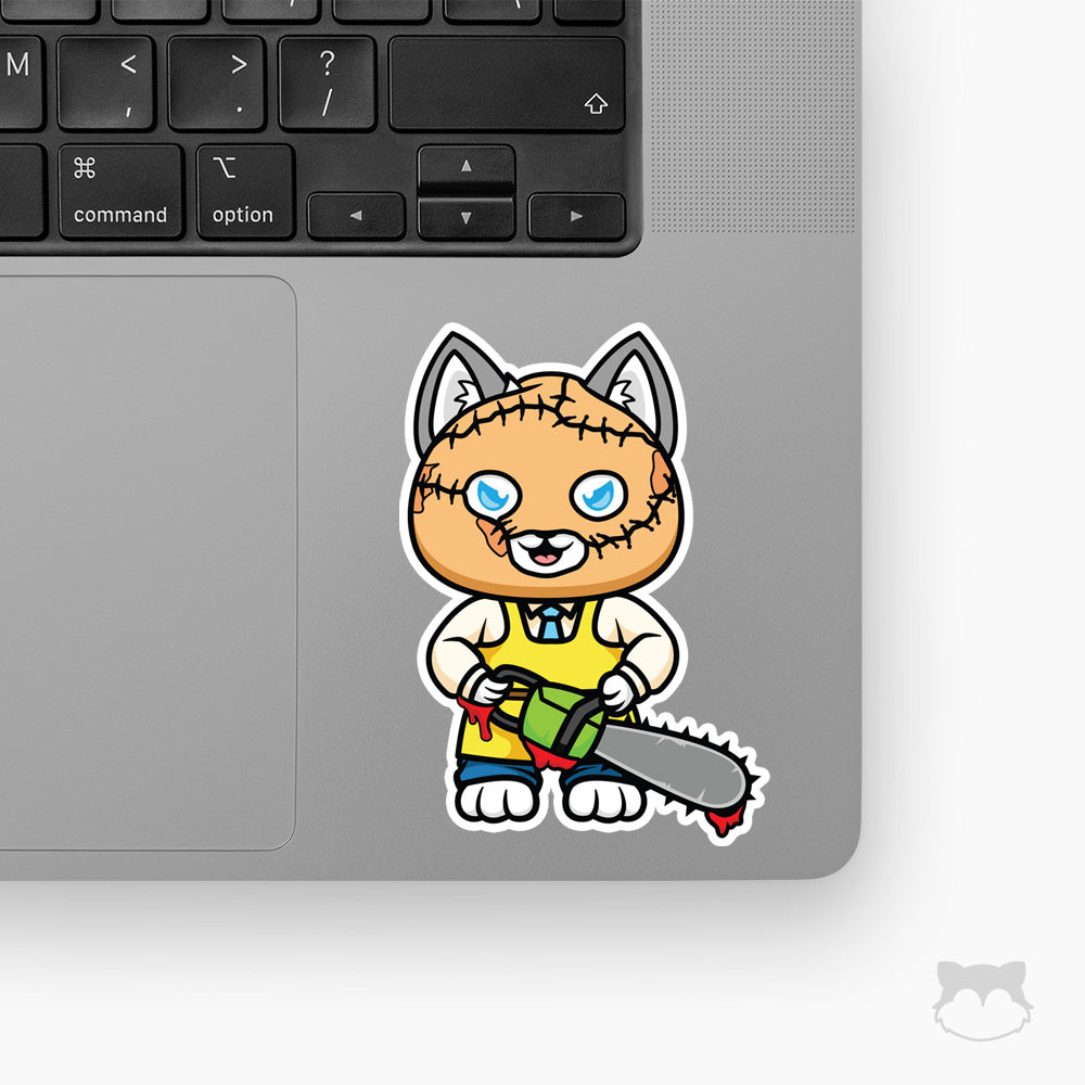 (Meat) Mittenface - Texas Hammer Paw Massacre Sticker