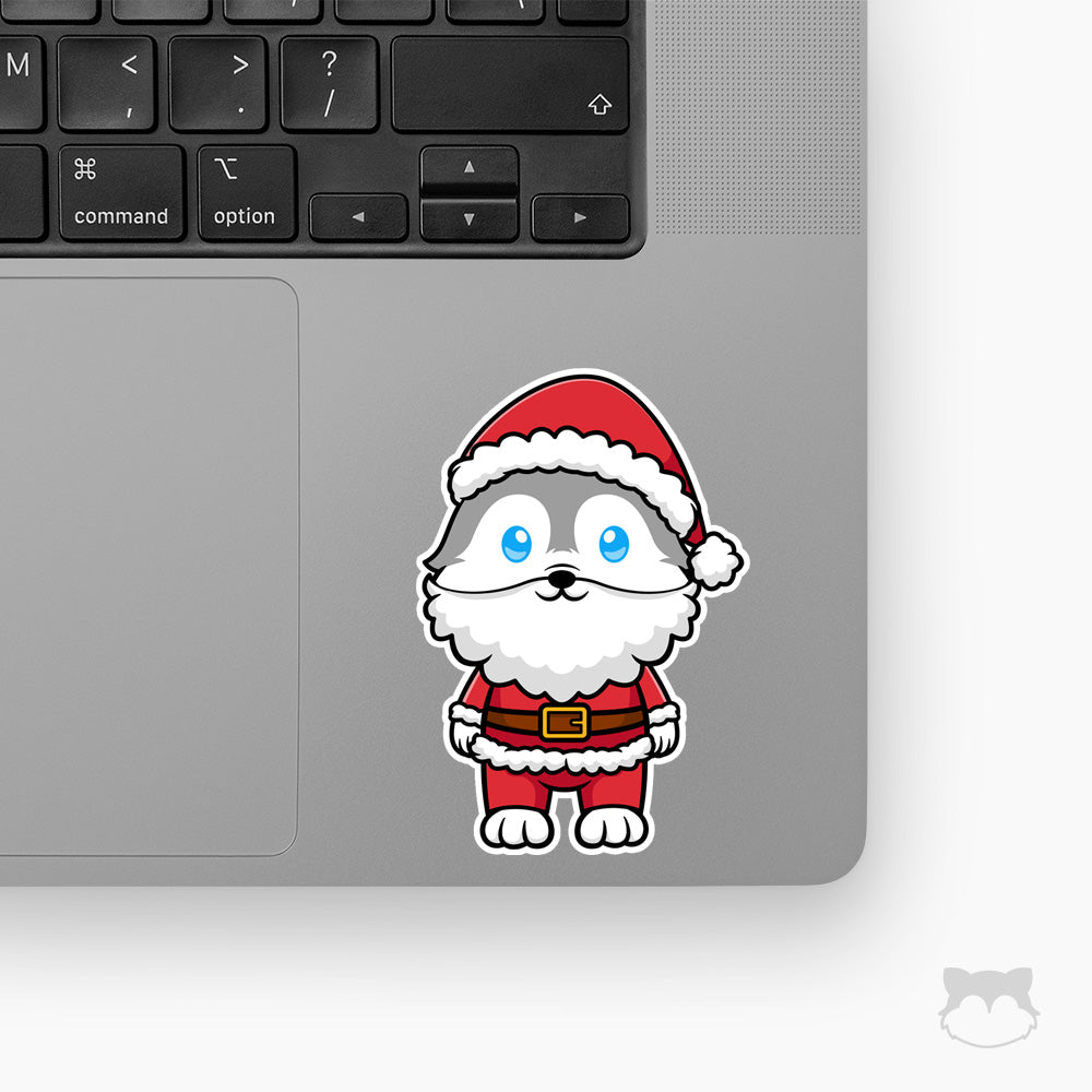 Santa Paws Sticker