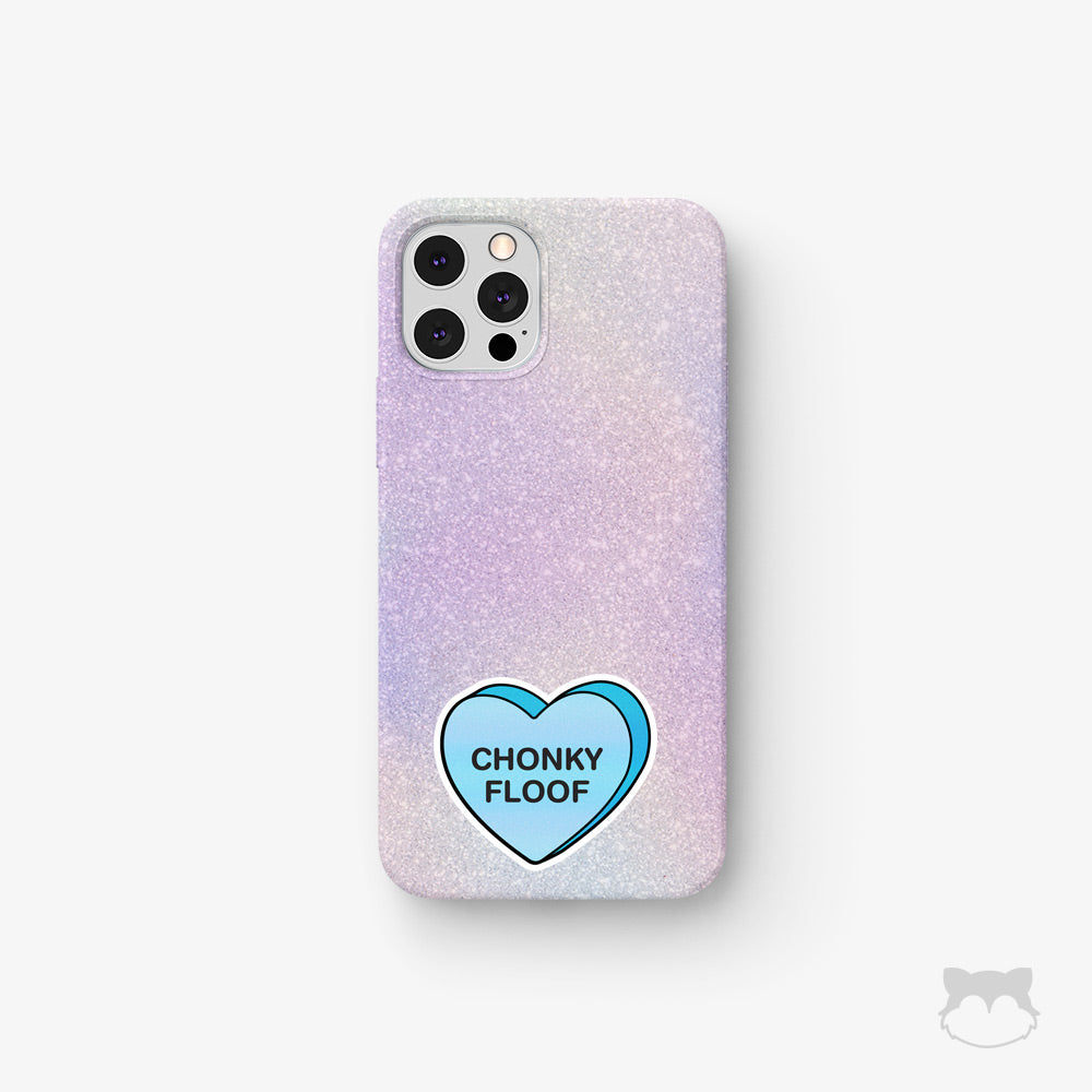 Chonky Floof Candy Heart Sticker