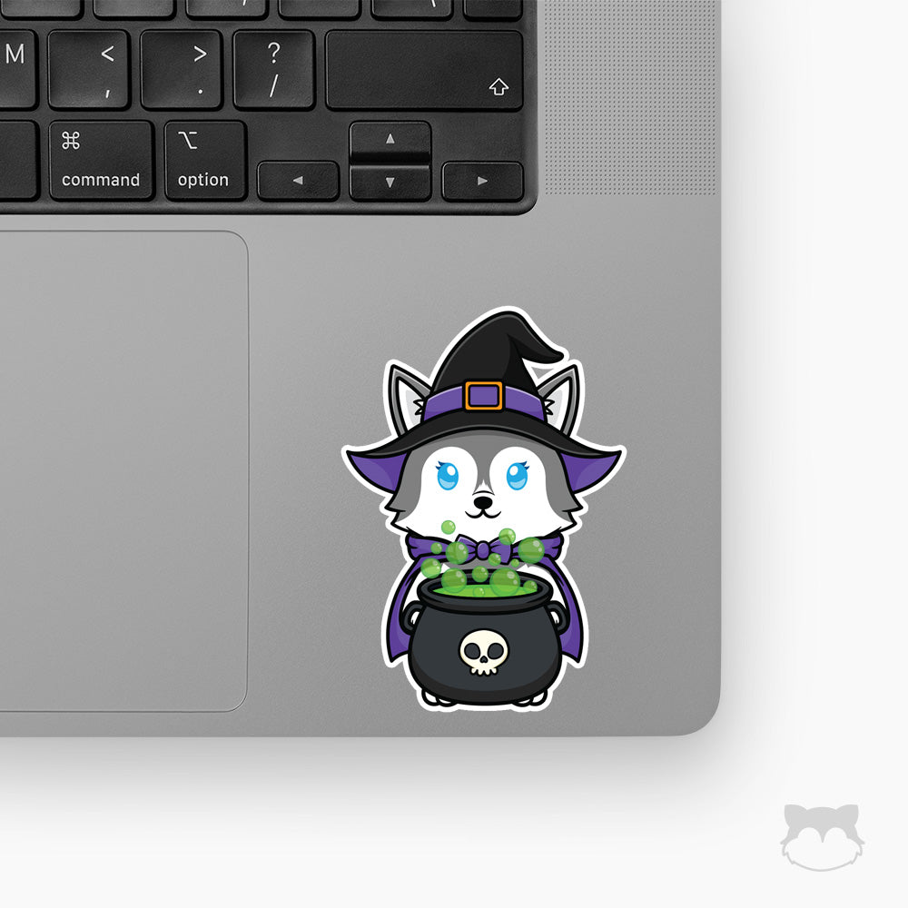 Sass Witch Halloween Sticker