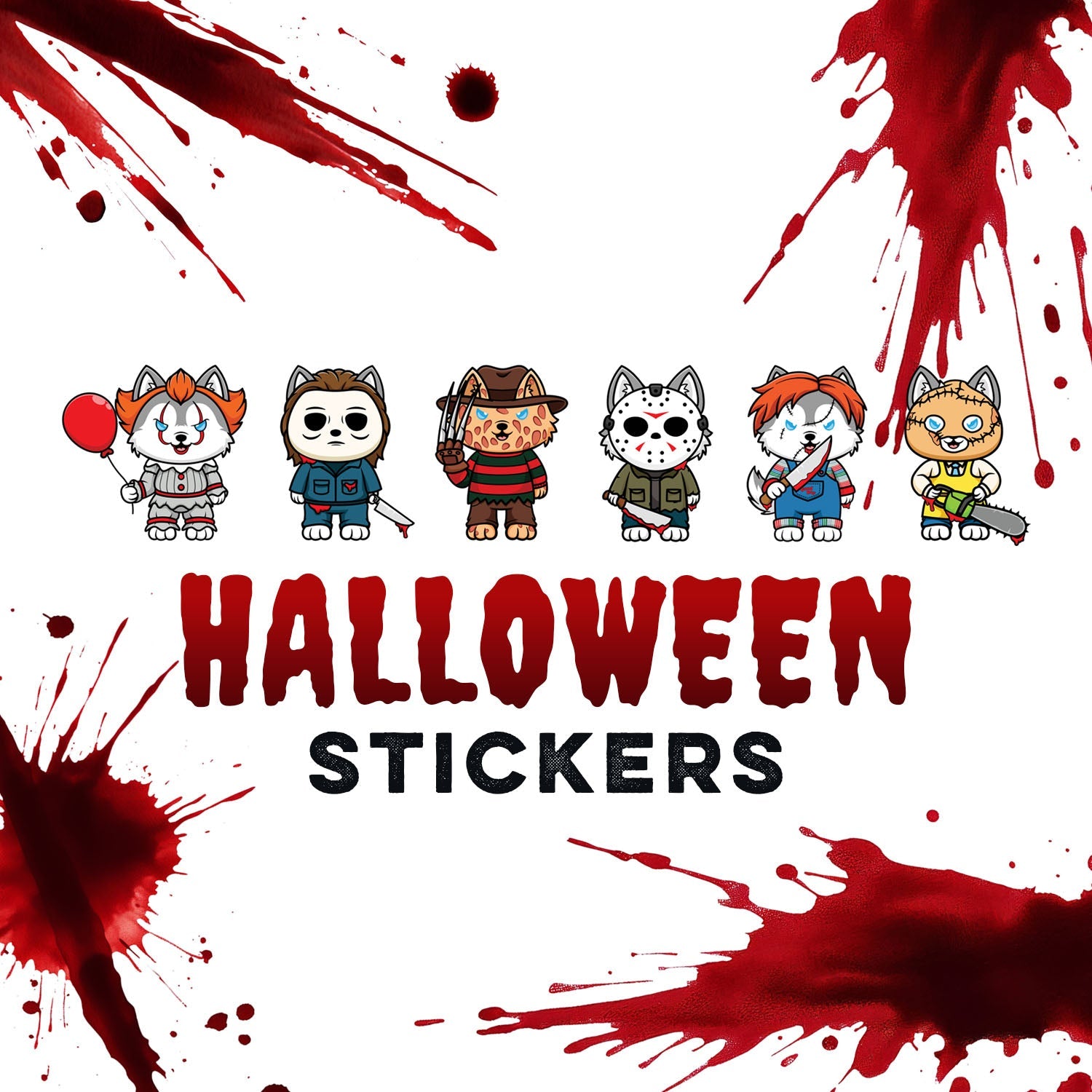 2025 Halloween Stickers