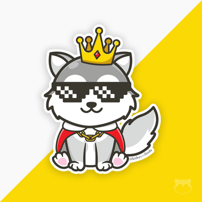 Chonk King OG Sticker