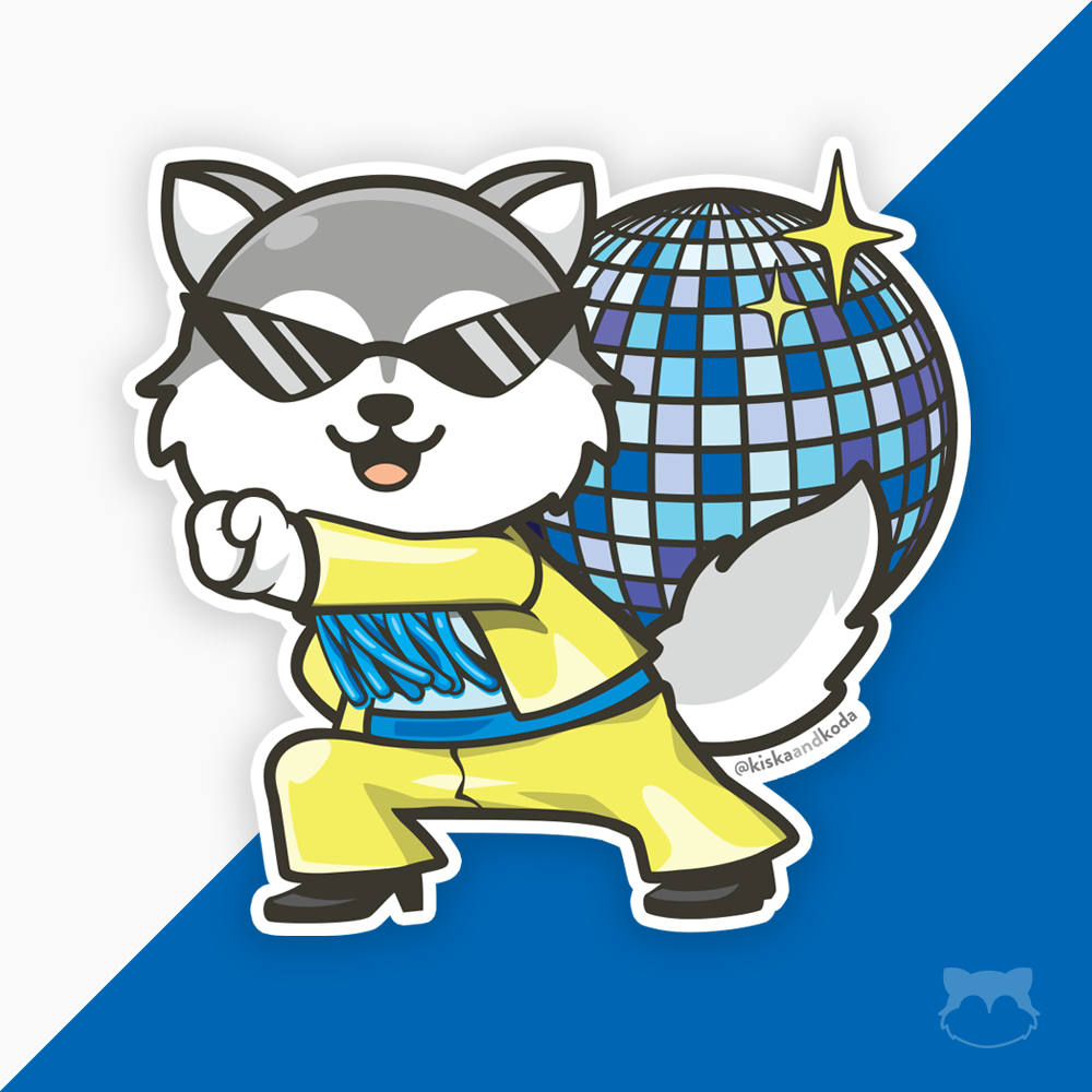 Dancing King OG Sticker