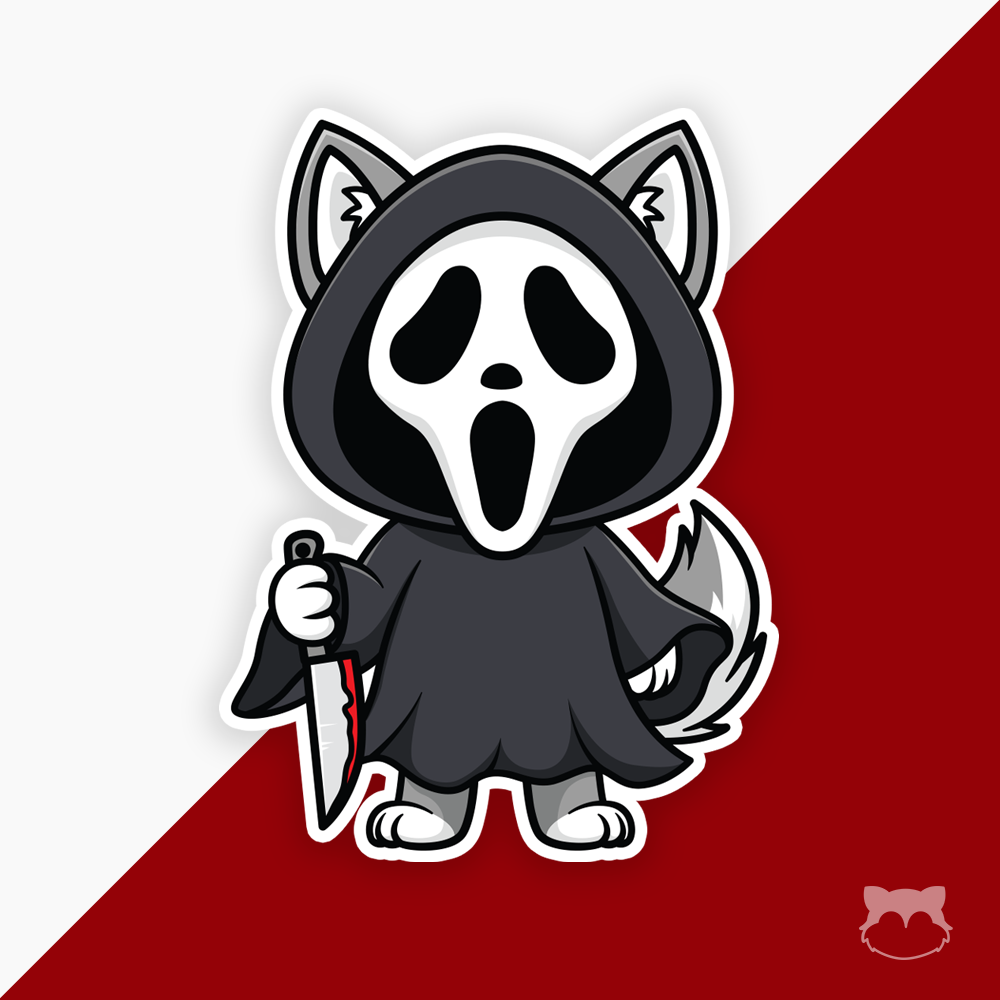 Floofface Sticker