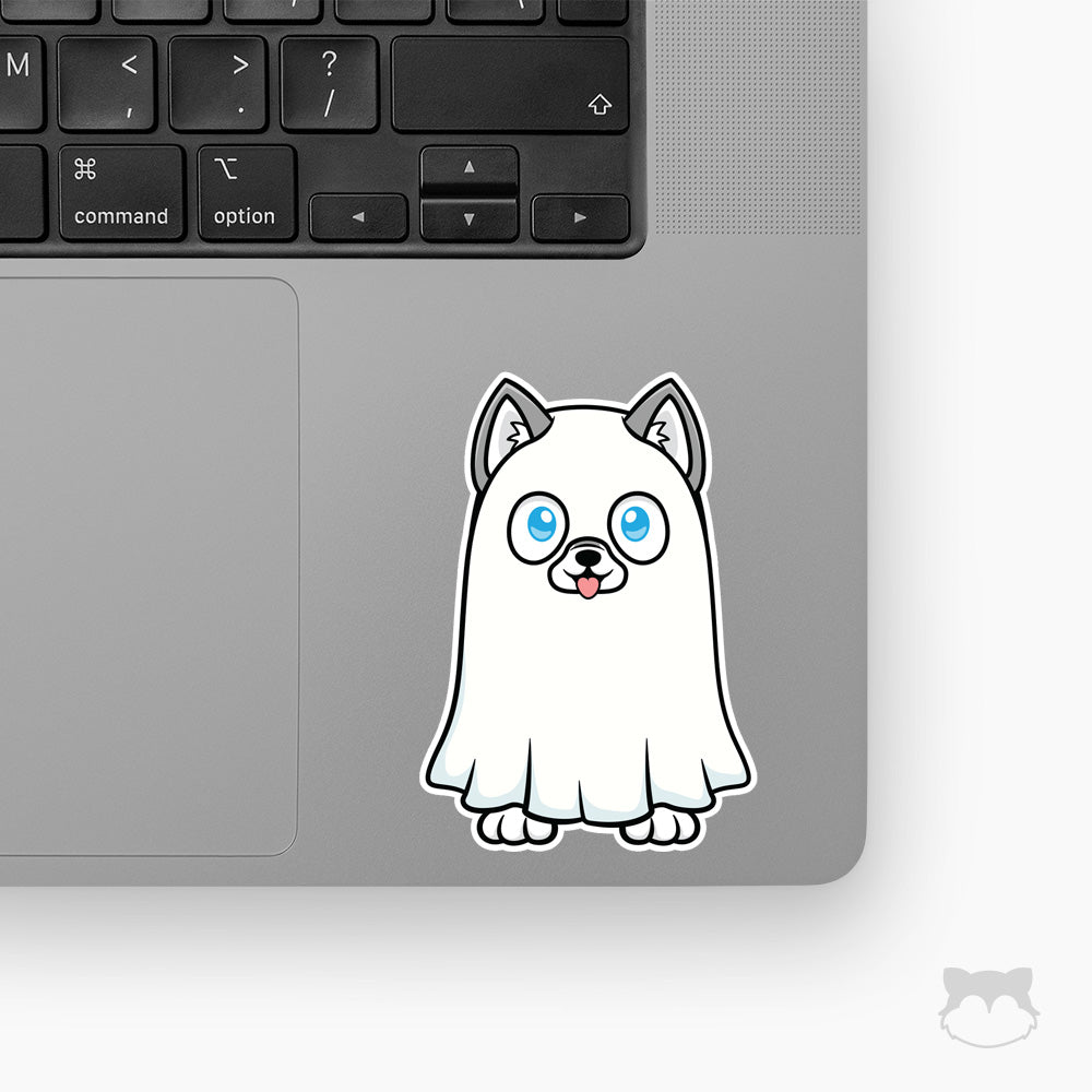 Boo-Sheet Ghostie Koda Halloween Sticker