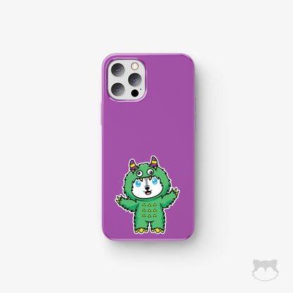 Floof Monster Halloween Sticker