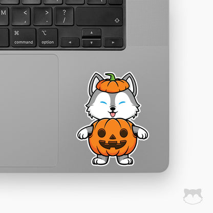 Punkin Chunkin Halloween Sticker