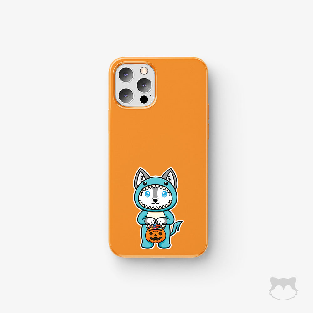 Floof Shark Halloween Sticker
