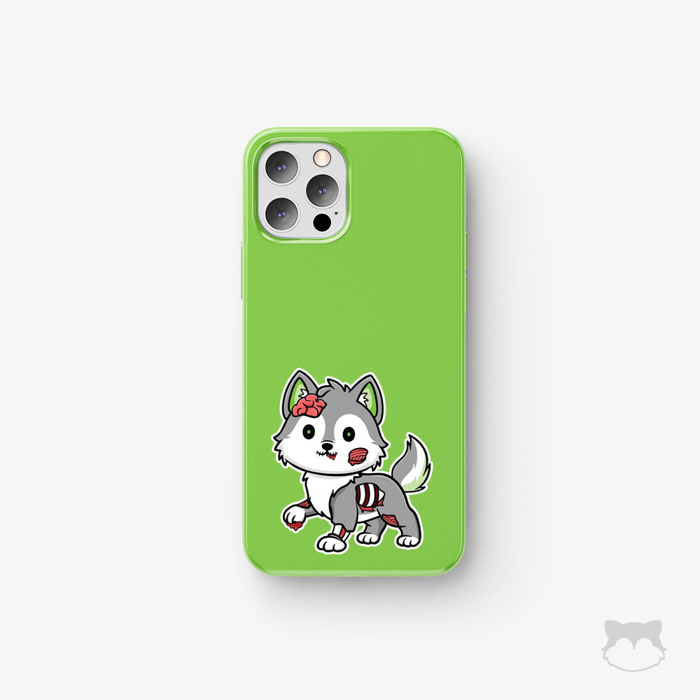 Chonk Zombie Halloween Sticker