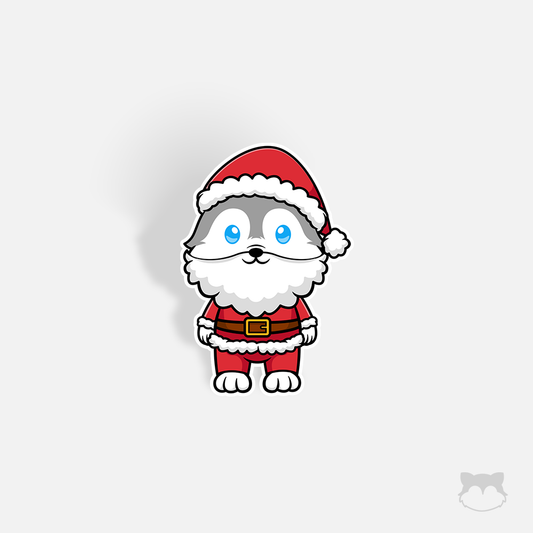 Santa Paws Sticker
