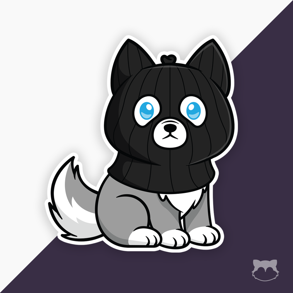 Cute Serial Snuggler Sticker