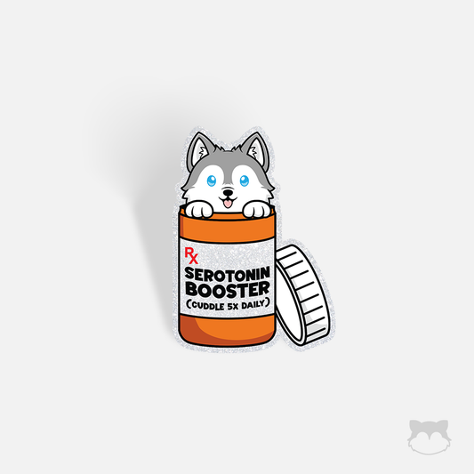 Serotonin Booster Sticker