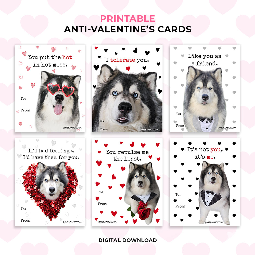 Valentine's Day Cards - Emo Bundle (3 Sets)