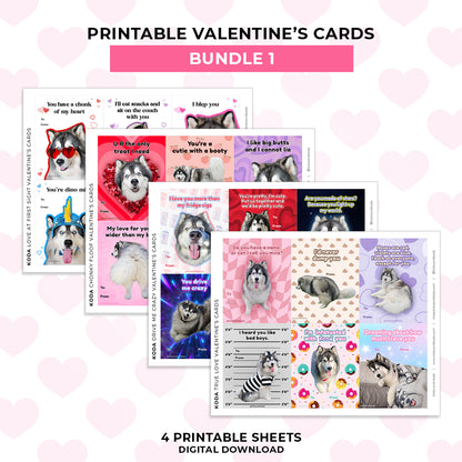 Valentine's Day Cards - Bundle 2 (4 Sets)