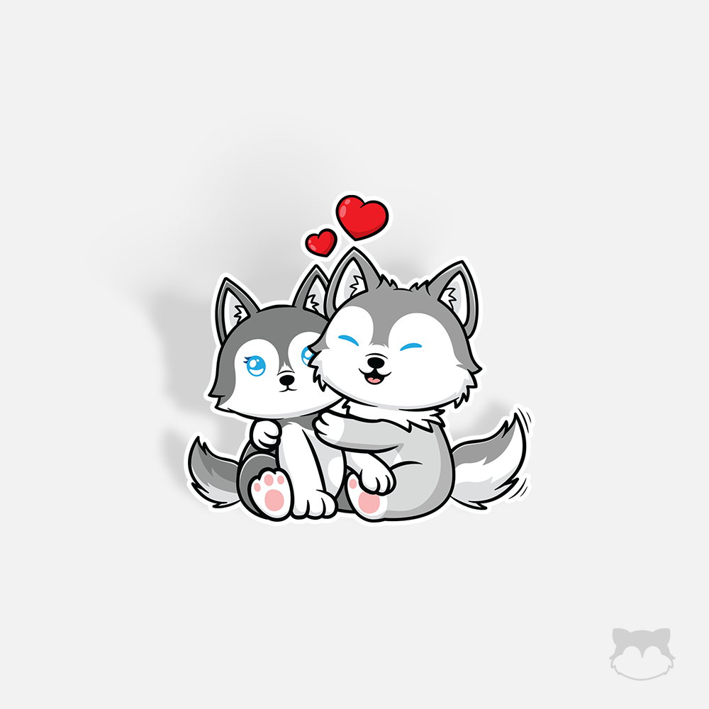 Cuddles Sticker
