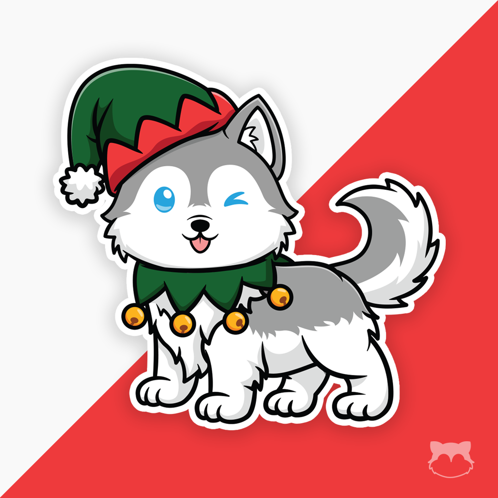 Koda the Elf Sticker