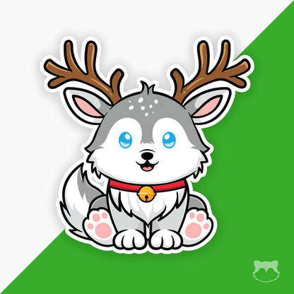 Floofdeer Sticker
