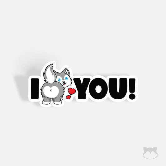 I Love You Sticker