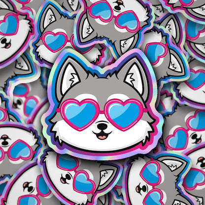 I Only Have Eyes For You Holo Sticker