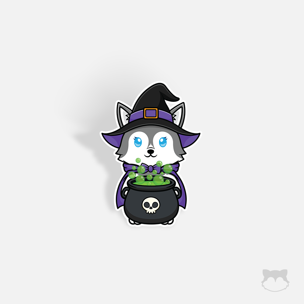 Sass Witch Halloween Sticker