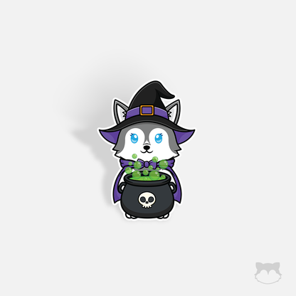 Sass Witch Halloween Sticker