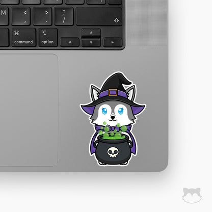 Sass Witch Halloween Sticker