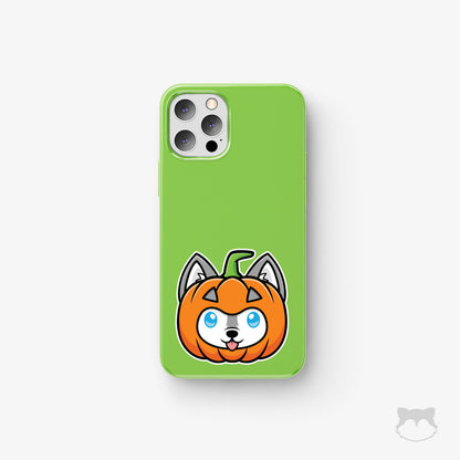 Pumpkin Floof Halloween Sticker