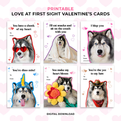 Valentine's Day Cards - Bundle 1 (4 Sets)