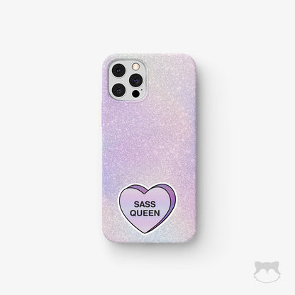 Sass Queen Candy Heart Sticker